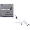 Airbus A321P2F Commercial Aircraft 'Lufthansa Cargo' (D-AEUC) White with Blue Tail 1/400 Diecast Model Airplane by GeminiJets