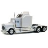 Kenworth W900 with Extra Large Sleeper White 1/87 (HO) Plastic Model Car by Promotex