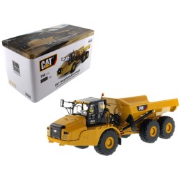 CAT Caterpillar 745 Articulated Dump Truck with Removable Operator 'High Line' Series 1/50 Diecast Model by Diecast Masters