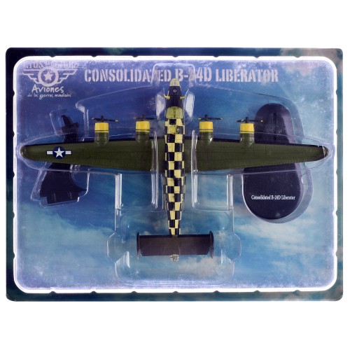 Consolidated B-24D Liberator Aircraft 'You Cawn't Miss It 448th Bombardment Group 8th Air Force' (1944) British Royal Air Force 1/144 Diecast Model Airplane by Mitos Del Aire