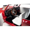 Monkeemobile Red with White Top and Interior 'The Monkees' with Four Monkees Figure Cutouts 'Silver Screen Machines' Series 1/18 Diecast Model Car by Auto World