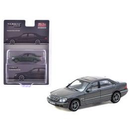 Mercedes-Benz S 65 AMG Tectite Gray Metallic 'Global64' Series 1/64 Diecast Model by Tarmac Works