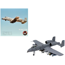 Republic A-10C Thunderbolt II Attack Aircraft 'Flying Tigers 23rd Fighter Group 23rd Wing' (2003) United States Air Force 1/100 Diecast Model Airplane