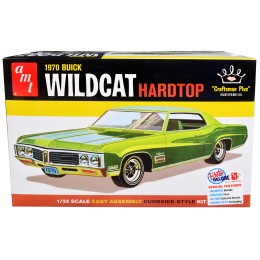 Skill 2 Model Kit 1970 Buick Wildcat Hardtop 'Craftsman Plus' Series 1/25 Scale Model by AMT