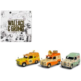 'Wallace & Gromit' Austin A35 Van Collection Set of 3 Pieces Diecast Model Cars by Corgi