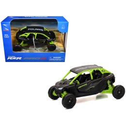 Polaris RZR Pro R UTV Black and Lime Green Diecast Model by New Ray