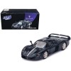 Maserati MC12 Stradale Blue Metallic with White Stripe 1/64 Diecast Model Car by BBR
