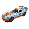 2008 Dodge Viper SRT10 #9 'Gulf Oil' Light Blue and Orange Limited Edition to 2496 pieces Worldwide 1/64 Diecast Model Car by Johnny Lightning