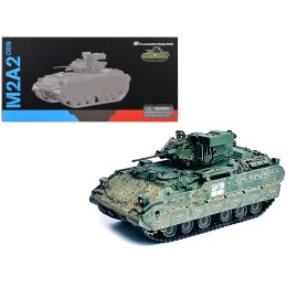 Ukraine M2A2 ODS Light Tank Green Camouflage (Weathered) 'NEO Dragon Armor' Series 1/72 Plastic Model by Dragon Models
