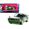 1973 Nissan Skyline 2000GT-R (KPGC110) #73 Green Metallic with Gold Stripes 'Tokyo Mod' Series 1/24 Diecast Model Car by Maisto