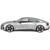 2022 Audi RS e-tron GT Silver Metallic with Sunroof 1/18 Diecast Model Car by Bburago