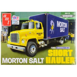 Skill 3 Model Kit Ford Louisville Line Short Hauler 'Morton Salt' 1/25 Scale Model by AMT