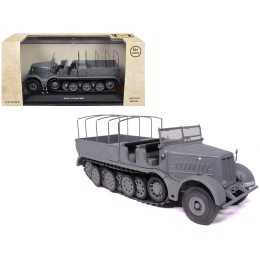 Sd.Kfz. 9 18-Ton FAMO AFV Gray 'German Army' 1/43 Diecast Model by Militaria Die Cast