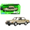 Volvo 240 GL Gold Metallic 'NEX Models' 1/24 Diecast Model Car by Welly