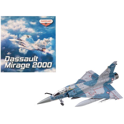 Dassault Mirage 2000-5F Fighter Aircraft '2-FK Cigognes' French Air Force 'Wing' Series 1/72 Diecast Model by Panzerkampf
