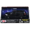 2022 Ford Police Interceptor Utility Black Unmarked 'Custom Builder's Kit' 'Law Enforcement and Public Service' Series 1/43 Diecast Model Car by Motormax