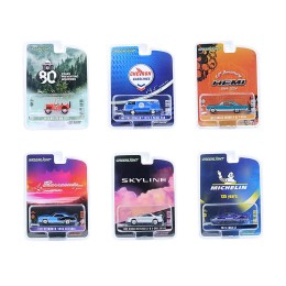 'Anniversary Collection' Set of 6 pieces Series 17 1/64 Diecast Model Cars by Greenlight