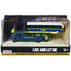 Double Decker Bus 'San Monique Transport' 'Hitting Bridge Scene' James Bond 007 'Live and Let Die' (1973) Movie with Display 'James Bond Collection' Series Diecast Model by Motormax