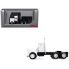 Peterbilt Short Day Cab White 1/87 (HO) Plastic Model Car by Promotex