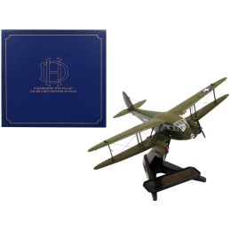 De Havilland D.H.89 Dominie Dragon Rapide Aircraft 'Wee Wullie' '27th Air Force Group 8th AF USAAF' 1/72 Diecast Model Airplane by Oxford Diecast