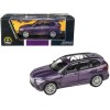2018 BMW X5 Daytona Violet Metallic with Sunroof 1/64 Diecast Model Car by Paragon Models