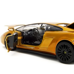 Lamborghini Gallardo Gold Metallic 'Fast X' (2023) Movie 'Fast & Furious' Series 1/24 Diecast Model Car by Jada
