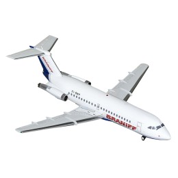 BAC 111-200 Commercial Aircraft 'Braniff International Airways' (EI-BWP) White with Blue Tail 'Gemini 200' Series 1/200 Diecast Model Airplane by GeminiJets