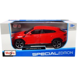 Lamborghini Urus Red 'Special Edition' Series 1/24 Diecast Model Car by Maisto