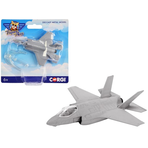 Lockheed Martin F-35 Lightning Fighter Aircraft 'Flying Aces' Series Diecast Model by Corgi