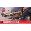 Level 1 Model Kit Hawker Typhoon Mk.IB Aircraft with 2 Scheme Options 1/72 Plastic Model Kit by Airfix