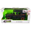 2021 Ford Bronco Matt Black with Orange Stripes and Roof Rack 'Addictive Desert Designs' 'Just Trucks' Series 1/24 Diecast Model Car by Jada