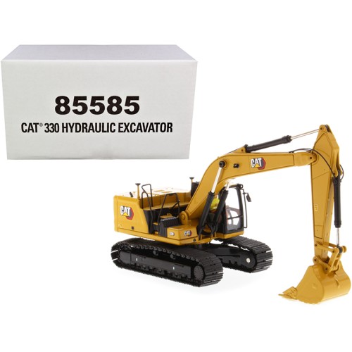 Cat Caterpillar 330 Hydraulic Excavator Next Generation with Operator 'High Line Series' 1/50 Diecast Model by Diecast Masters