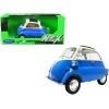 BMW Isetta Blue and White 'NEX Models' 1/18 Diecast Model Car by Welly