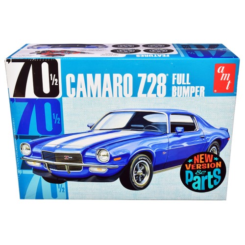 Skill 2 Model Kit 1970 1/2 Chevrolet Camaro Z28 'Full Bumper' 1/25 Scale Model by AMT