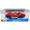 1970 Chevrolet Corvette Convertible Red 1/24 Diecast Model Car by Maisto