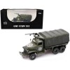 GMC CCKW 353 Truck With Mounted Gun Olive Drab '4734511-S' US Army World War II 1/72 Diecast Model by Legion