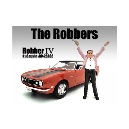 'The Robbers' Robber IV Figure For 1:18 Scale Models by American Diorama