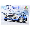 Skill 3 Model Kit Fiat 131 Abarth Rally #10 Winner 'Montecarlo Rally' (1980) 1/24 Scale Model by Italeri