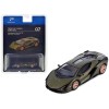 Lamborghini Sian FKP 37 Verde Gea Green Metallic 'Hypercar League Collection' 1/64 Diecast Model Car by PosterCars