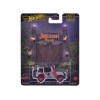 1992 Jeep Wrangler Sahara Gray with Red Stripes 'Jurassic Park' (1993) Movie 'Pop Culture' Series Diecast Model Car by Hot Wheels