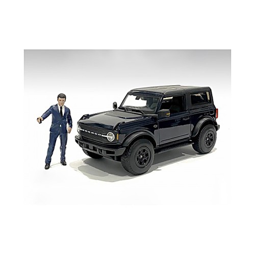 'The Dealership' Male Salesperson Figurine for 1/24 Scale Models by American Diorama