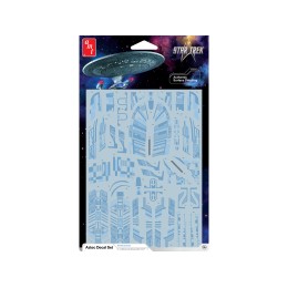 'Star Trek: The Next Generation' U.S.S. Enterprise NCC-1701-D Aztec Decal Set 1/1400 Scale by AMT