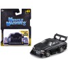 1999 Nissan Skyline GT-R (R34) #5 'Liberty Walk' Matt Black 1/64 Diecast Model Car by Muscle Machines
