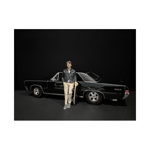 Skateboarder Figurine III for 1/18 Scale Models by American Diorama
