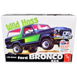 Skill 2 Model Kit Ford Bronco 4X4 'Wild Hoss' 1/25 Scale Model by AMT