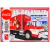 Skill 3 Model Kit Ford C-600 City Delivery Truck 'Holiday Hauler - Coca-Cola' 1/25 Scale Model by AMT