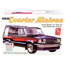 Skill 2 Model Kit 1978 Ford Courier Minivan 2-in-1 Kit 1/25 Scale Model by AMT