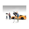 'On-Air' Figure 5 with Standing Camera for 1/24 Scale Models by American Diorama