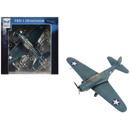 Douglas TBD-1 Devastator Bomber Aircraft 'Battle of Midway Lt Cdr EE Lindsey VT-6 USS Enterprise' (1942) United States Navy 'SkyMax Models' Series 1/72 Diecast Model by Hobby Master