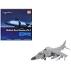 British Aerospace Sea Harrier FA.2 Aircraft with Sea Eagle Missiles 'ZH804 Fairford' (2002) British Royal Navy 'Air Power Series' 1/72 Diecast Model by Hobby Master
